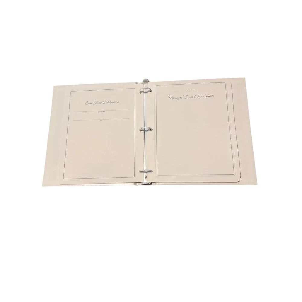 Vintage Hallmark‎ Our Silver Anniversary Wedding Album Memory Keepsake Binder